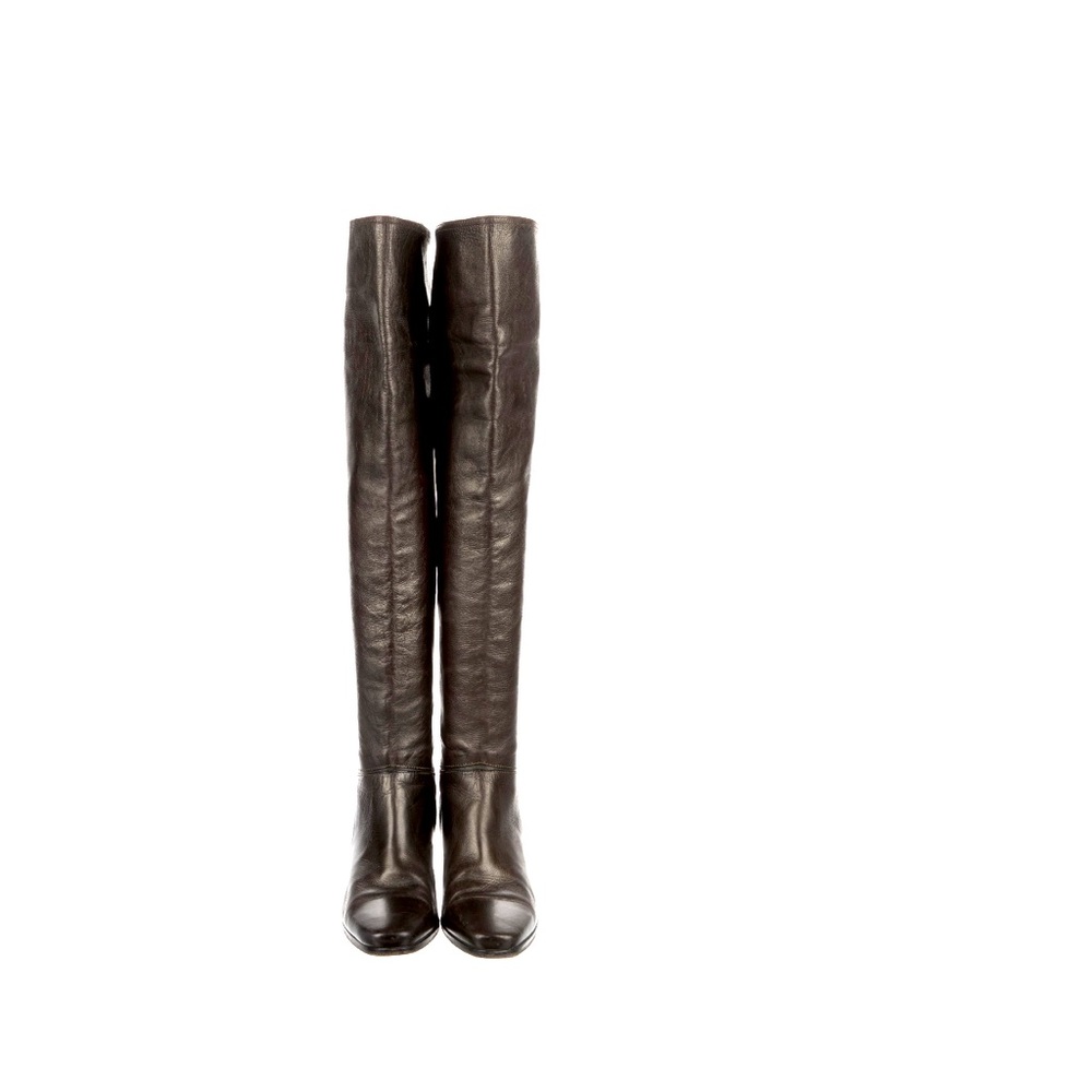 SOLD‼️Barbara Bui Leather knee high boots.